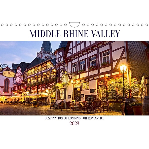 Middle Rhine Valley (Wall Calendar 2023 DIN A4 Landscape), U boeTtchEr