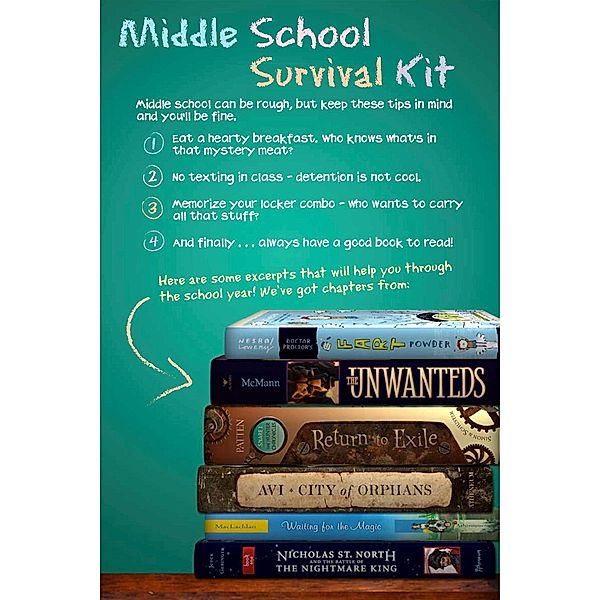 Middle School Survival Kit, Lisa Mcmann, E. J. Patten, Jo Nesbo, Avi, Patricia Maclachlan, William Joyce