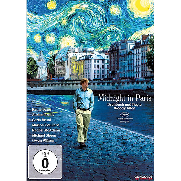 Midnight in Paris, Midnight in Paris, Dvd