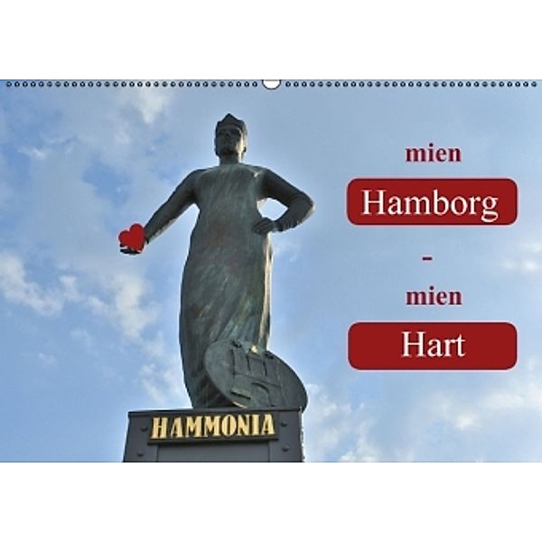 Mien Hamborg - mien Hart (Wandkalender 2015 DIN A2 quer), Kleverveer