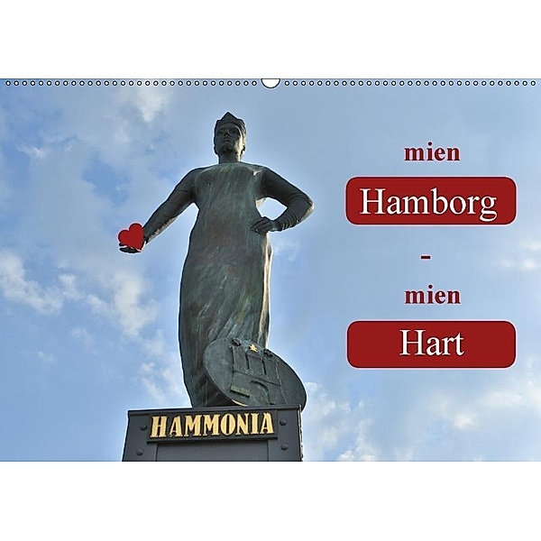 Mien Hamborg - mien Hart (Wandkalender 2017 DIN A2 quer), Kleverveer