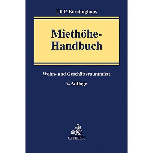 Miethöhe-Handbuch, Ulf P. Börstinghaus