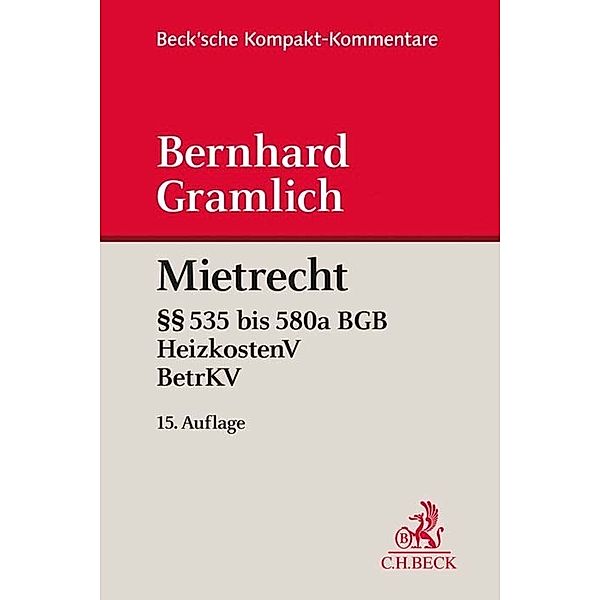 Mietrecht, Bernhard Gramlich