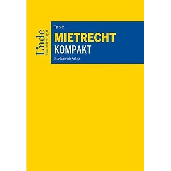 Mietrecht kompakt (f. Österreich), Alfred Tanczos