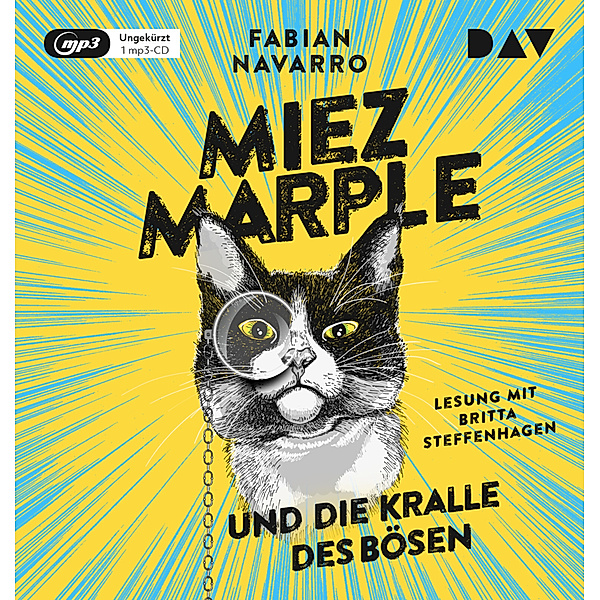 Miez Marple und die Kralle des Bösen,1 Audio-CD, 1 MP3, Fabian Navarro