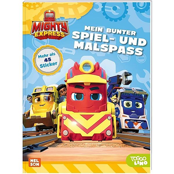 Mighty Express: Mein bunter Spiel- und Malspaß