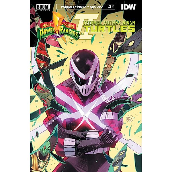 Mighty Morphin Power Rangers/ Teenage Mutant Ninja Turtles II #3, Ryan Parrott