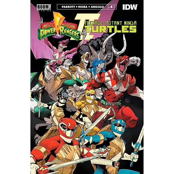 Mighty Morphin Power Rangers/ Teenage Mutant Ninja Turtles II #4, Ryan Parrott