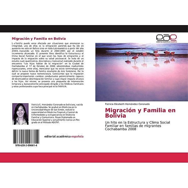 Migración y Familia en Bolivia, Patricia Elizabeth Hernández Coronado