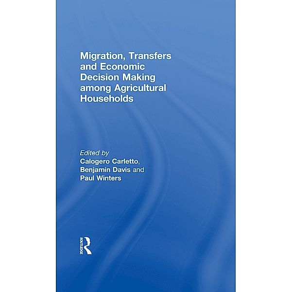 Migration, Transfers and Economic Decision Making among Agricultural Households