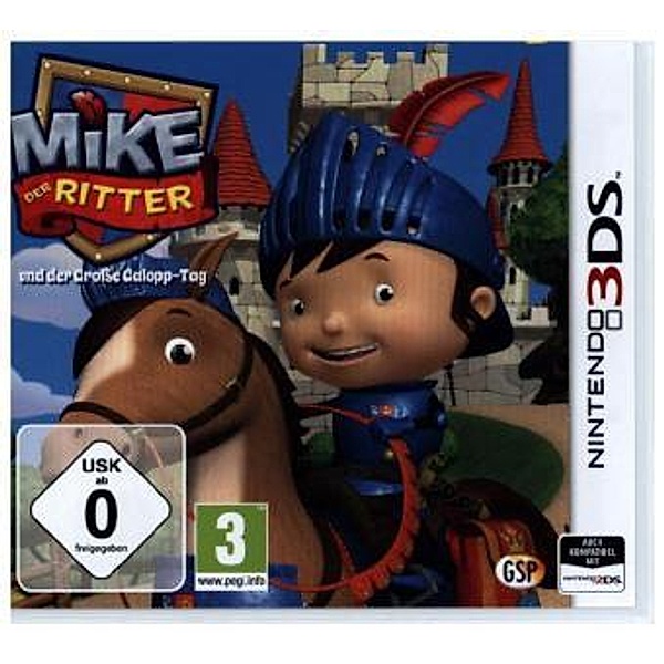 Mike der Ritter und der Große Galopp-Tag, 1 Nintendo 3DS-Spiel