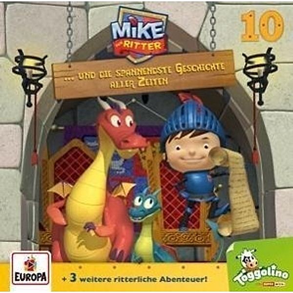 Mike, der Ritter und die spannendste Geschichte aller Zeiten, 1 Audio-CD, der Ritter Mike