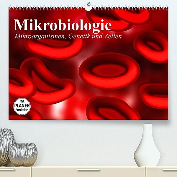 Mikrobiologie. Mikroorganismen, Genetik und Zellen (Premium, hochwertiger DIN A2 Wandkalender 2023, Kunstdruck in Hochgl, Elisabeth Stanzer