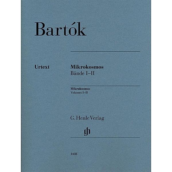 Mikrokosmos, Klavier zu zwei Händen, Bände I-II Béla Bartók - Mikrokosmos