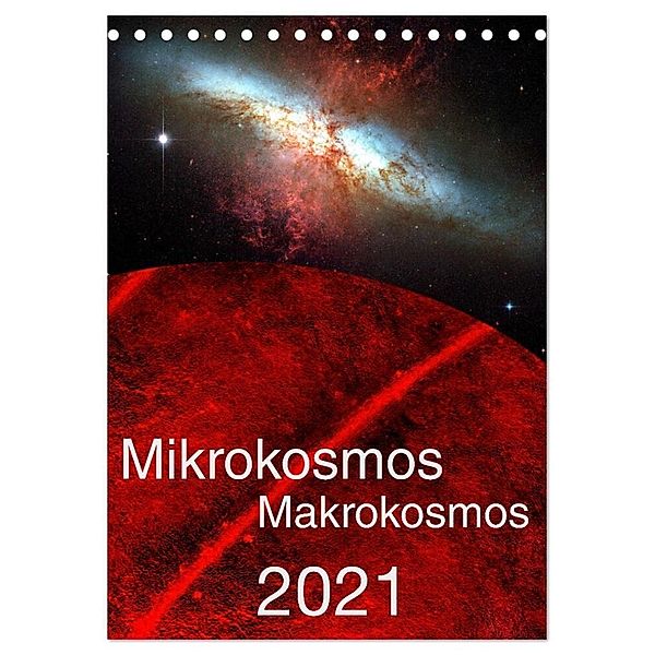 Mikrokosmos - Makrokosmos (Tischkalender 2025 DIN A5 hoch), CALVENDO Monatskalender, Calvendo, Hardy Richter