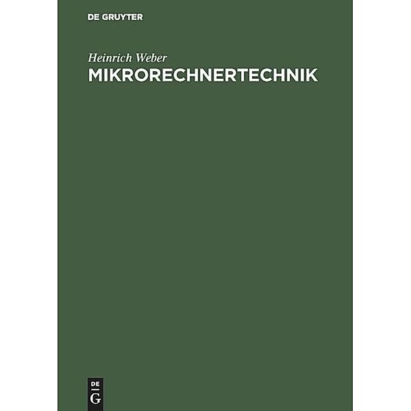 Mikrorechnertechnik, Heinrich Weber