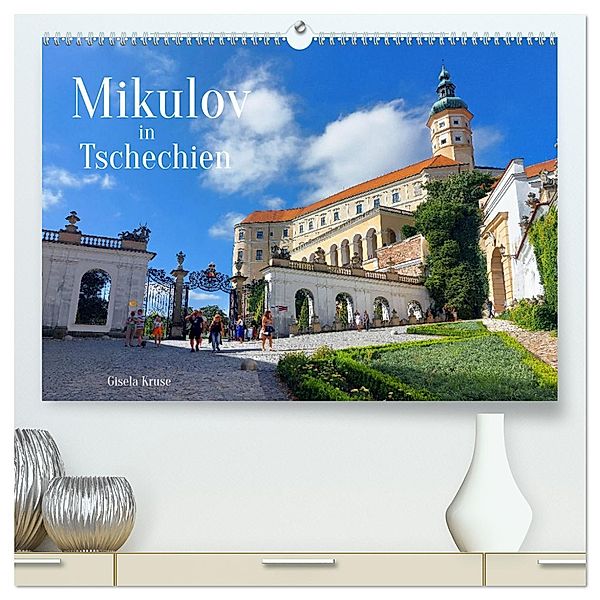 Mikulov in Tschechien (hochwertiger Premium Wandkalender 2024 DIN A2 quer), Kunstdruck in Hochglanz, Calvendo, Gisela Kruse
