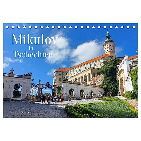 Mikulov in Tschechien (Tischkalender 2024 DIN A5 quer), CALVENDO Monatskalender, Calvendo, Gisela Kruse