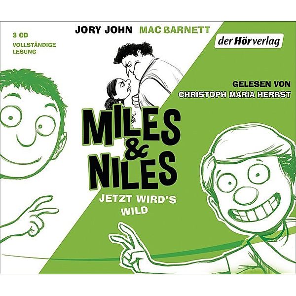 Miles & Niles - 3 - Jetzt wird's wild, Jory John, Mac Barnett