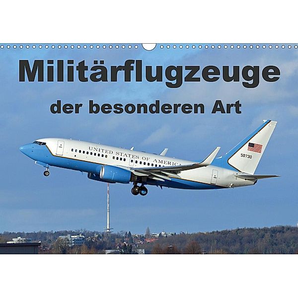 Militärflugzeuge der besonderen Art (Wandkalender 2021 DIN A3 quer), TomTom