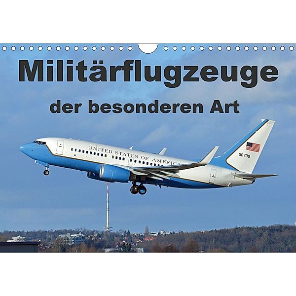 Militärflugzeuge der besonderen Art (Wandkalender 2021 DIN A4 quer), TomTom