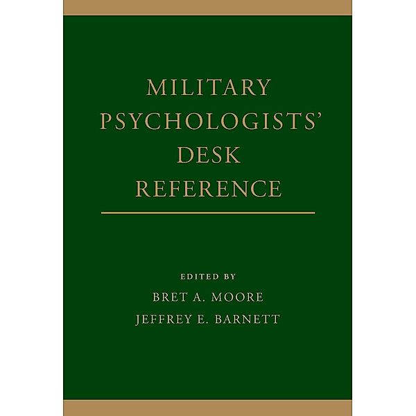 Military Psychologists' Desk Reference