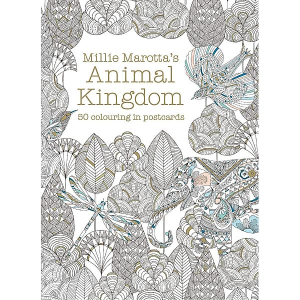 Millie Marotta Animal Kingdom Postcard Box, Millie Marotta