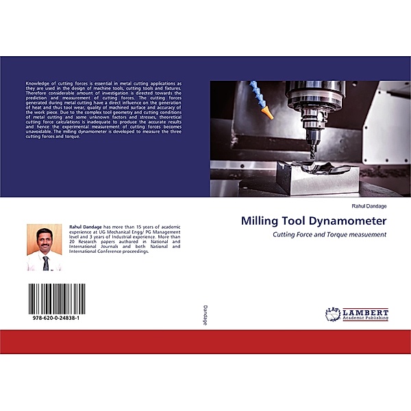 Milling Tool Dynamometer, Rahul Dandage
