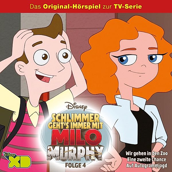 Milo Murphy Hörspiel - 4 - Wir gehen in den Zoo / Eine zweite Chance / Auf Autogrammjagd, Cornelia Arnold