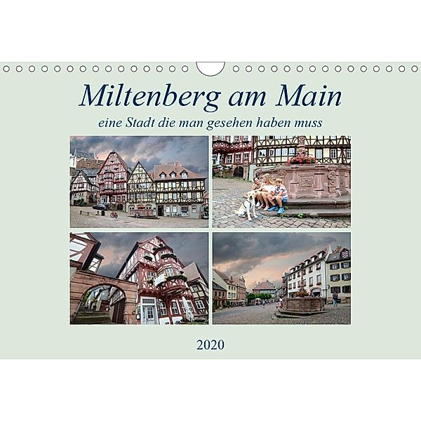 Miltenberg am Main eine Stadt die man gesehen haben muss (Wandkalender 2020 DIN A4 quer)