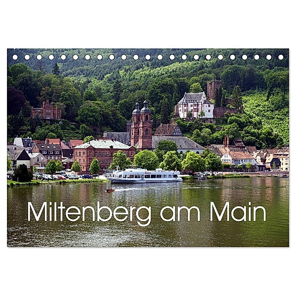 Miltenberg am Main (Tischkalender 2024 DIN A5 quer), CALVENDO Monatskalender, Thomas Erbacher