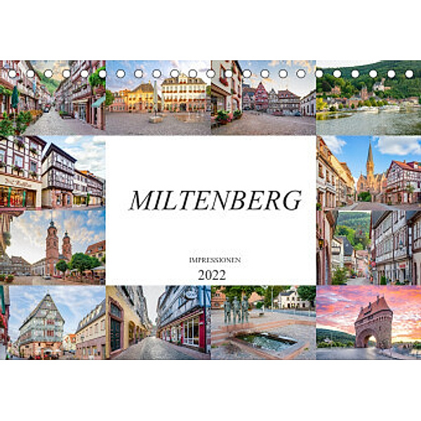 Miltenberg Impressionen (Tischkalender 2022 DIN A5 quer), Dirk Meutzner