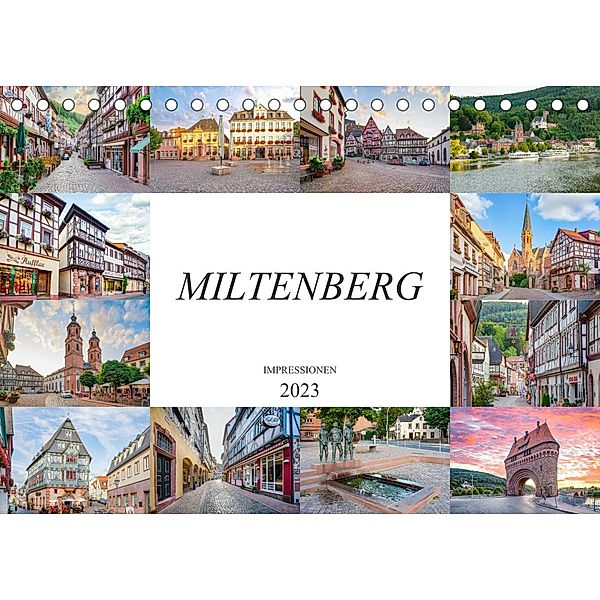 Miltenberg Impressionen (Tischkalender 2023 DIN A5 quer), Dirk Meutzner