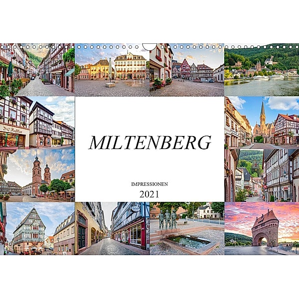 Miltenberg Impressionen (Wandkalender 2021 DIN A3 quer), Dirk Meutzner