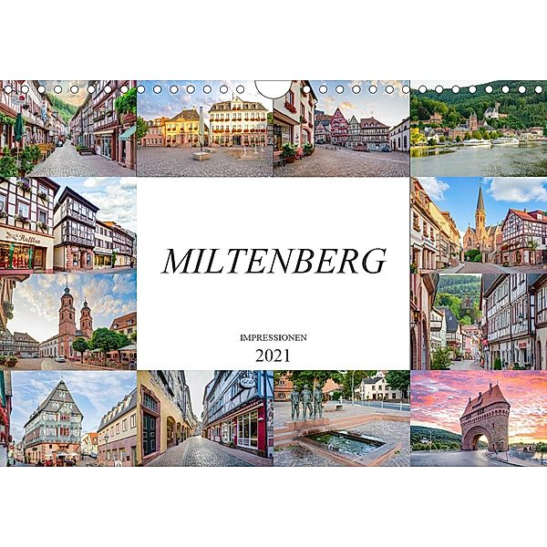 Miltenberg Impressionen (Wandkalender 2021 DIN A4 quer), Dirk Meutzner