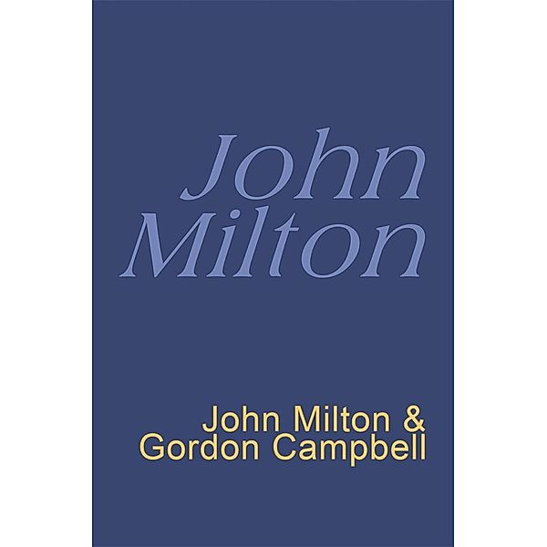 Milton: Everyman's Poetry / Everyman's Poetry, John Milton