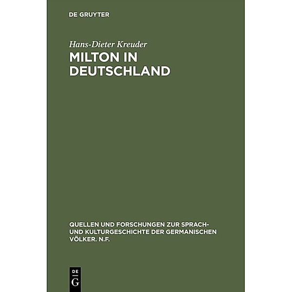Milton in Deutschland, Hans-Dieter Kreuder