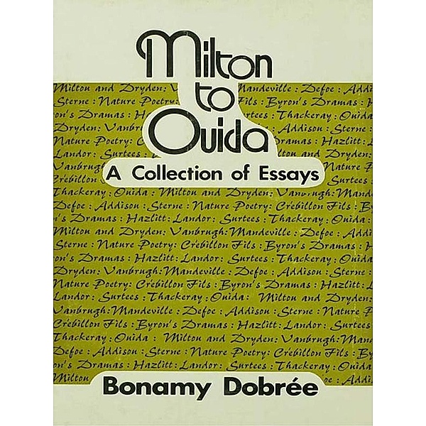 Milton to Ouida
