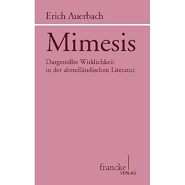 Mimesis / Sammlung Dalp, Erich Auerbach