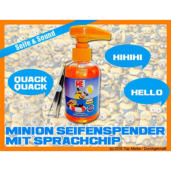 MIN Minions Seifenspender m. Sprachchi