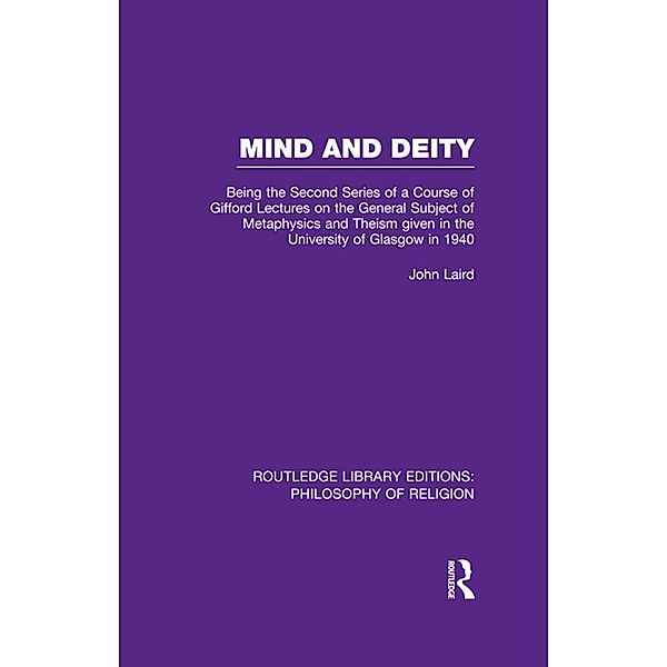 Mind and Deity, John Laird