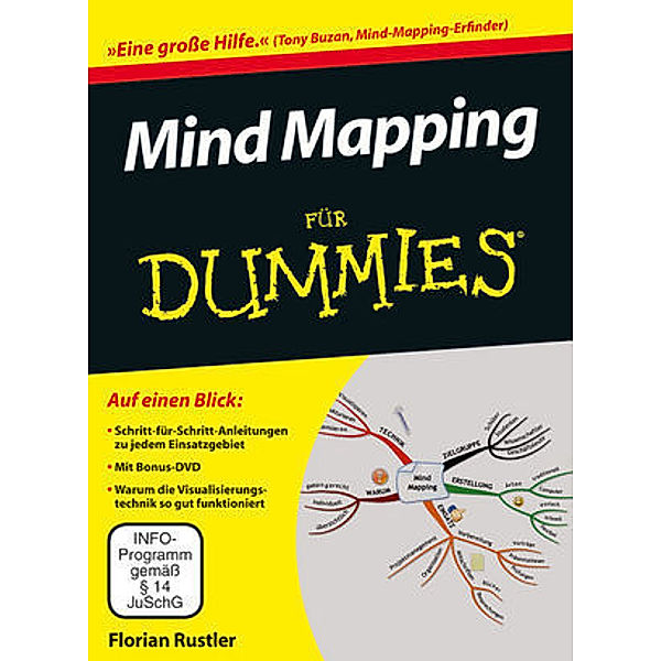 Mind Mapping für Dummies, m. DVD, Florian Rustler