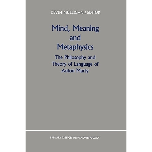 Mind, Meaning and Metaphysics / Primary Sources in Phenomenology Bd.3