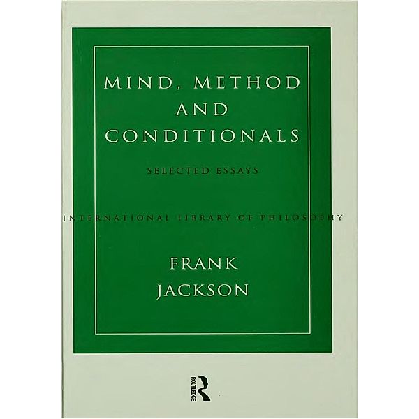 Mind, Method and Conditionals, Frank Jackson