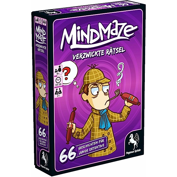 MindMaze - Verzwickte Rätsel:  66 Geschichten für junge Detektive (Kartenspiel), Timofey Bokarev