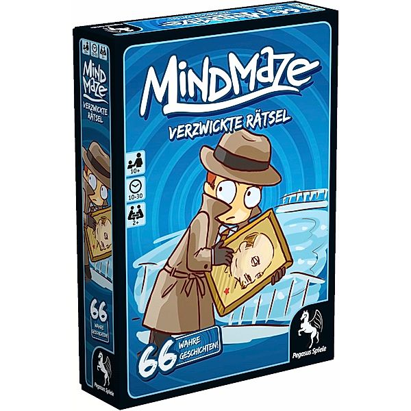 MindMaze - Verzwickte Rätsel : 66 Wahre Geschichten (Kartenspiel), Timofey Bokarev