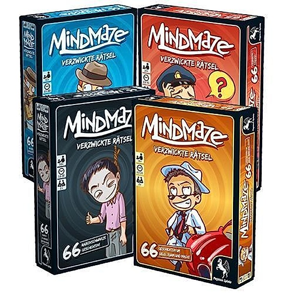 MindMaze - Verzwickte Rätsel (Kartenspiel), Bundle, Timofey Bokarev