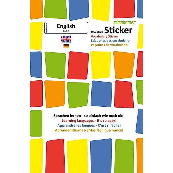 mindmemo Vokabel Sticker - Grundwortschatz English / Deutsch - 280 Vokabel-Aufkleber, Henry Fischer, Philipp Hunstein