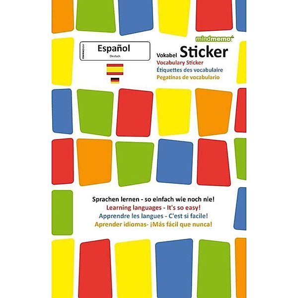 mindmemo Vokabel Sticker - Grundwortschatz Español / Deutsch - 280 Vokabel-Aufkleber, Fischer Henry, Hunstein Philipp