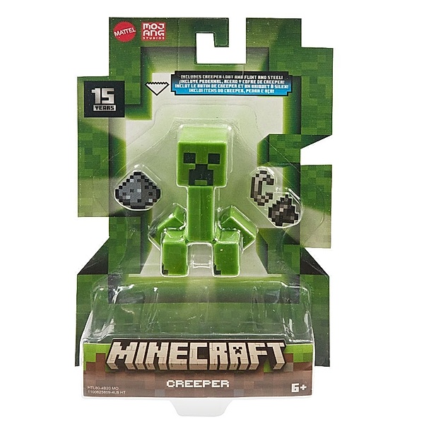 Mattel Minecraft 3.25 Core Figure Creeper